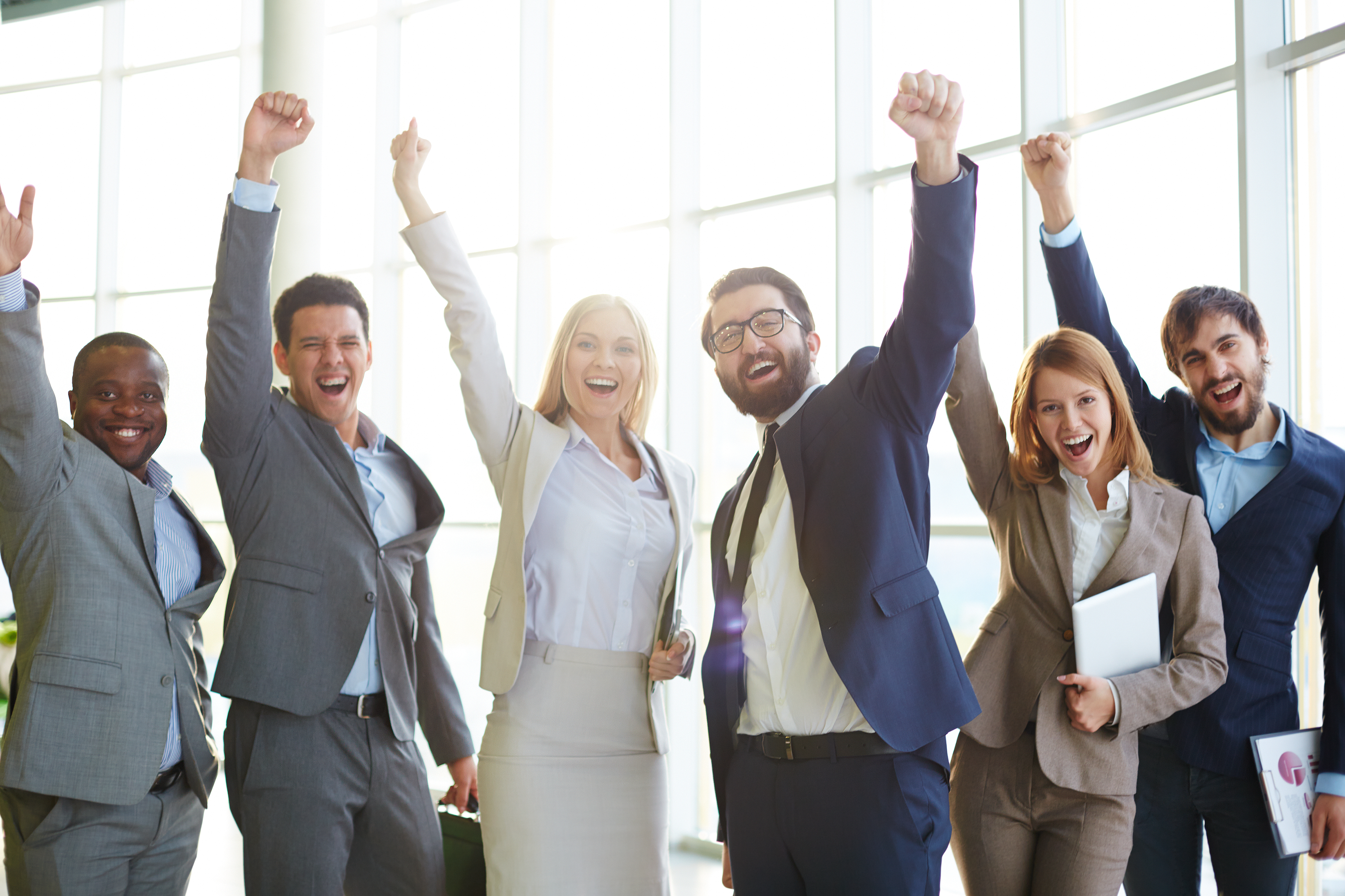 business-people-celebrating-success
